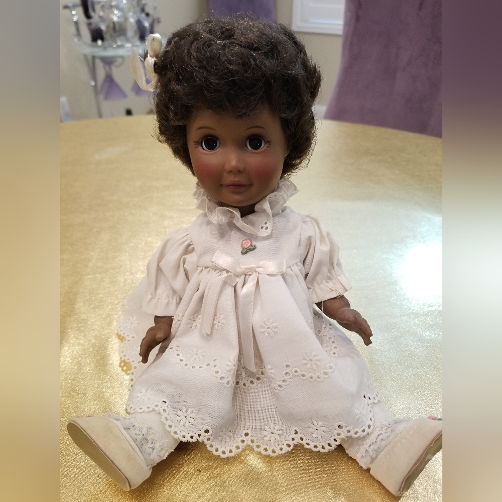 African American Porcelain Doll